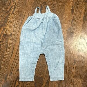 Nordstrom Baby Denim romper 18 months
